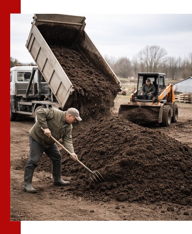 Доставка и продажа перегноя в Нижнем Новгороде быстро и дешево