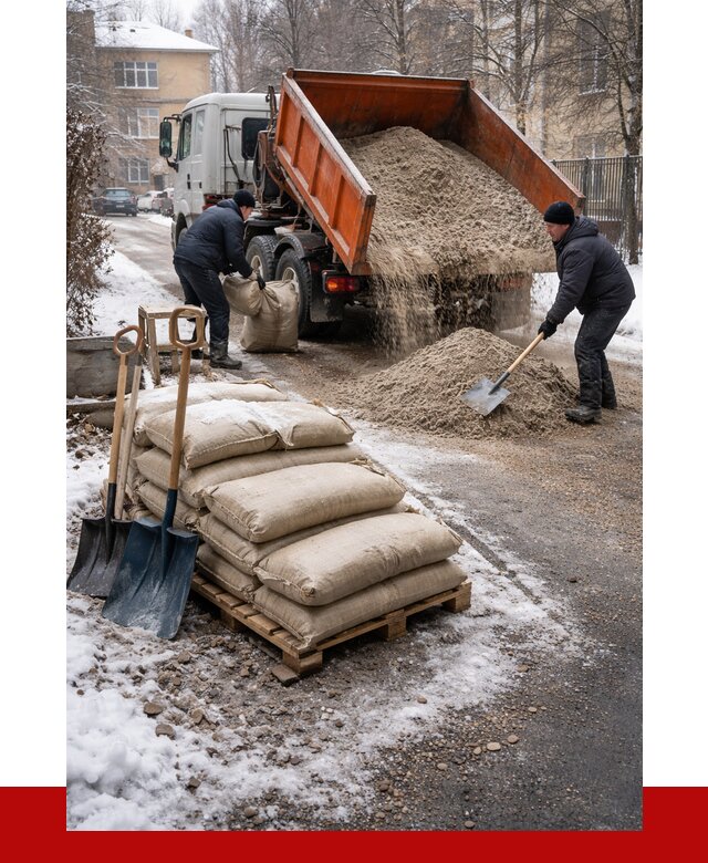 Противогололедные материалы оптом в Нижнем Новгороде от 4377 р. | ПРОНЕРУДНнн