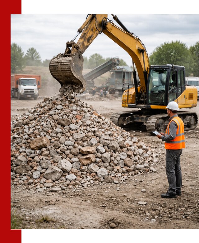 Доставка и вывоз строительного боя в Нижнем Новгороде