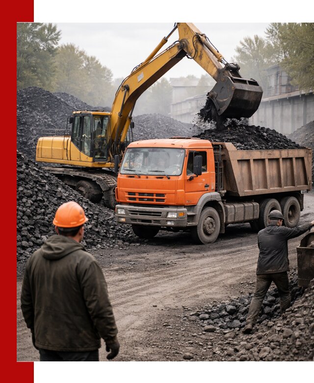 Доставка угля автотранспортом в Нижнем Новгороде быстро и выгодно
