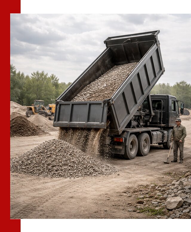 Доставка самосвалом 30 м3 по выгодным ценам в Нижнем Новгороде