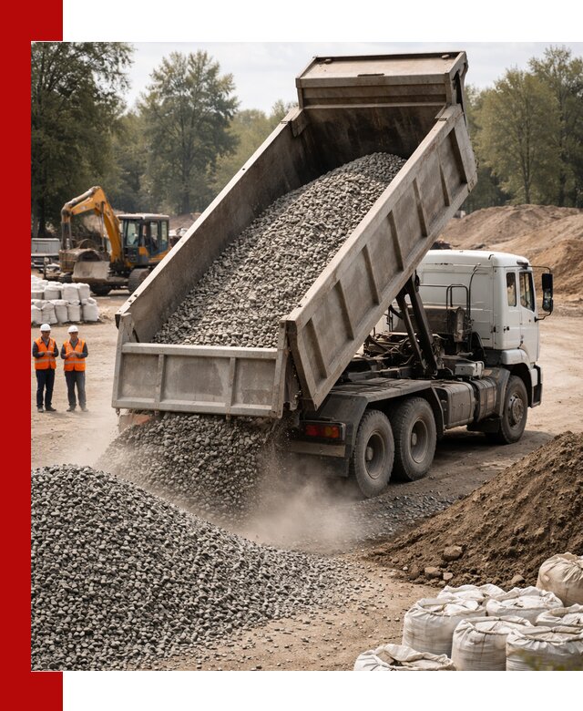 Аренда самосвала в Нижнем Новгороде для доставки сыпучих и нерудных материалов