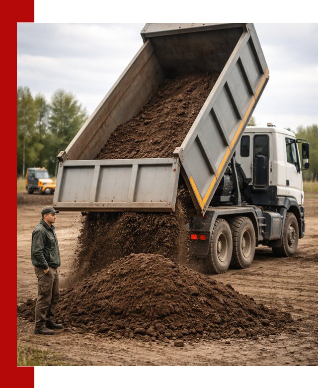 Аренда самосвала с водителем в Нижнем Новгороде для сыпучих грузов и навоза