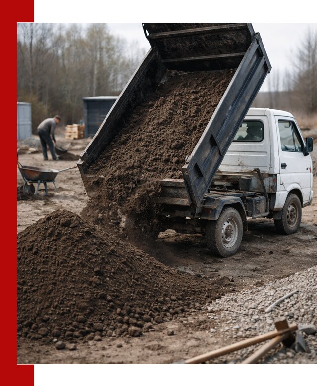Аренда минисамосвала в Нижнем Новгороде для доставки сыпучих материалов