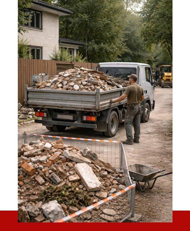 Вывоз строительного мусора с погрузкой в Нижнем Новгороде от 7816 р | ПРОНЕРУДНнн