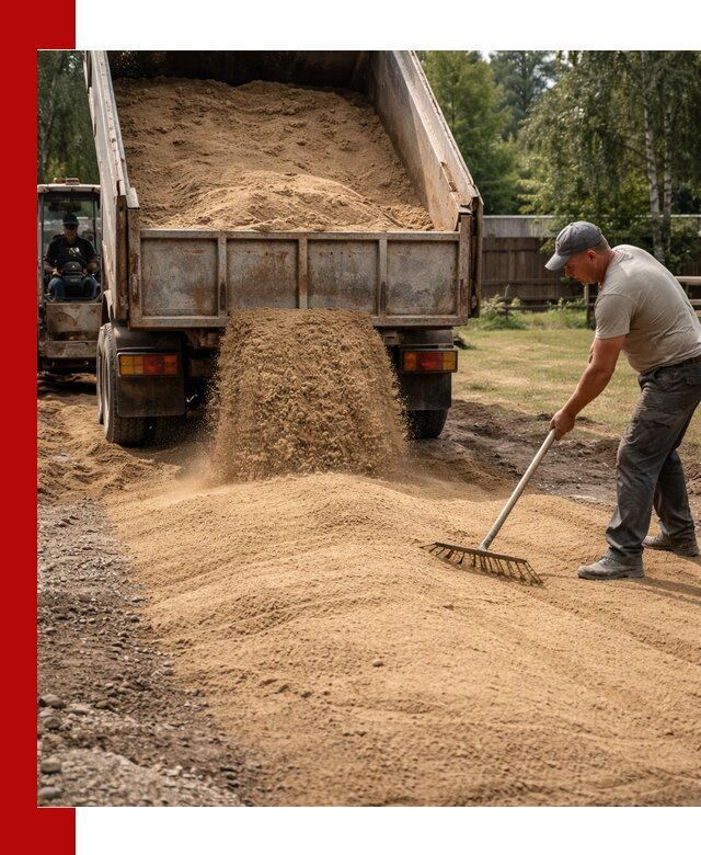 Отсыпка участка песком в Нижнем Новгороде быстро и качественно