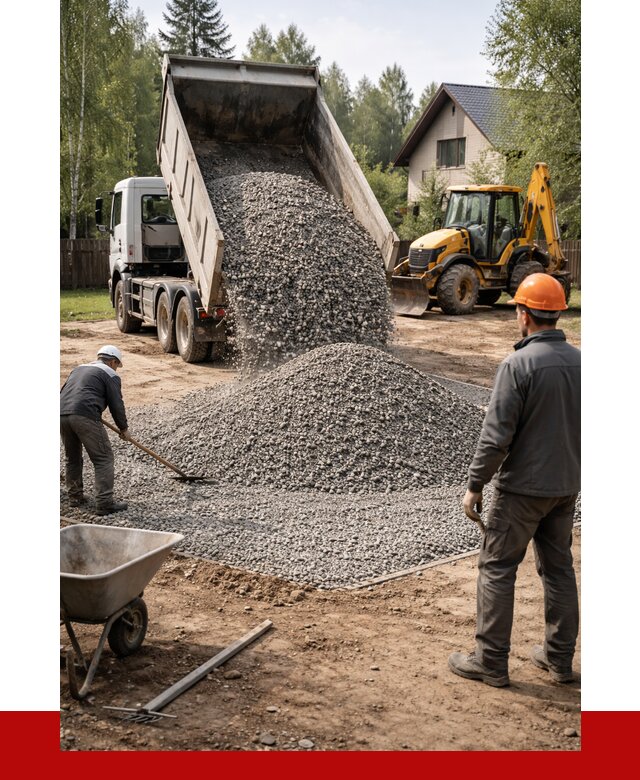 Отсыпка участка щебнем в Нижнем Новгороде от 6774 р. ПРОНЕРУДНнн